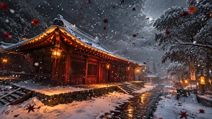 复刻参考图场景的精致 AI 绘画提示词，生成超真实画面