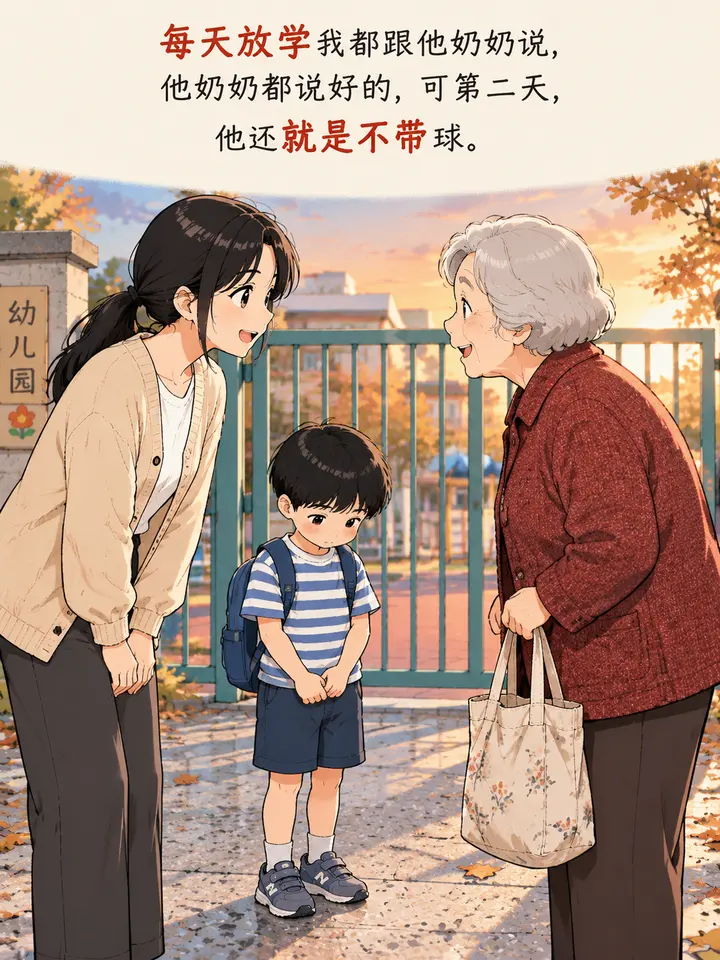 幼师自述图文故事：乐乐与篮球的感人绘本插画 第 2 段