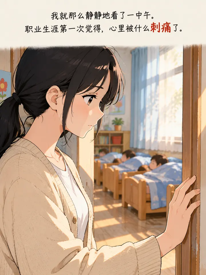 幼师自述图文故事：乐乐与篮球的感人绘本插画 第 5 段