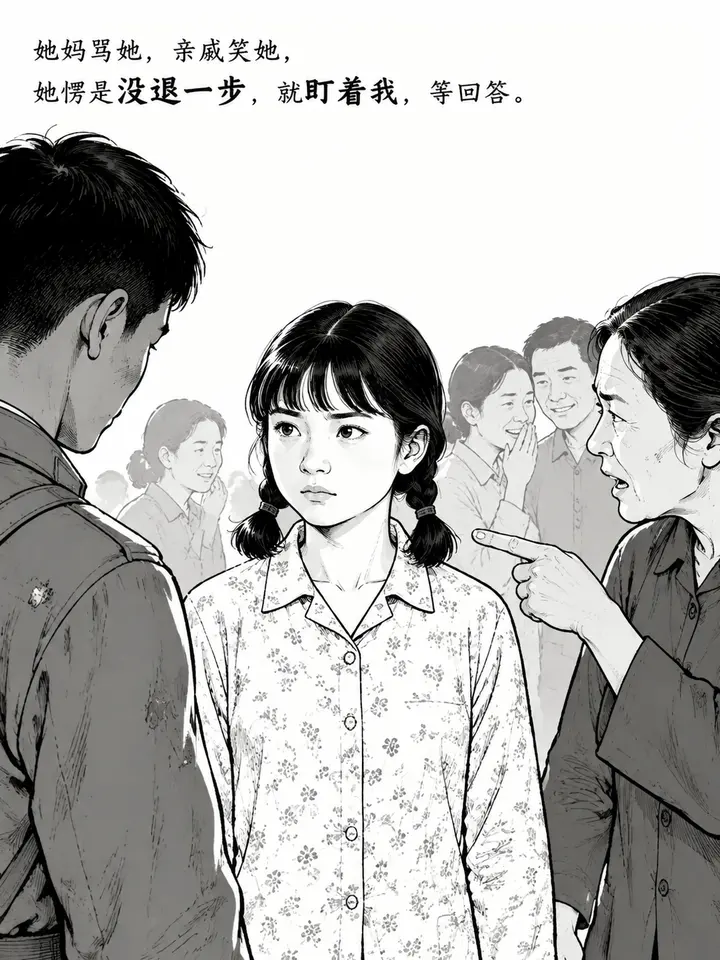 1980年提干相亲被嫌矮黑，妹妹一句话改变一生的图文故事 第 3 段