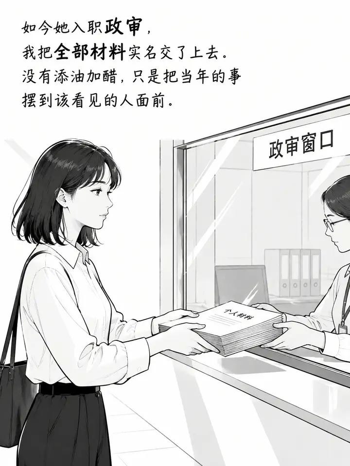 校园霸凌十年后实名举报：白色线条风图文故事绘本 第 4 段